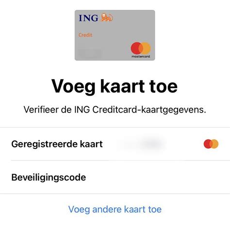 ing credit card inloggen.